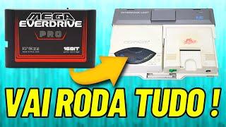 Mega Everdrive PRO vai RODAR PC ENGINE CD !