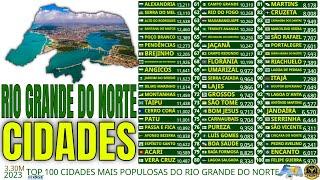 As 100 Cidades Mais Populosas do Rio Grande do Norte