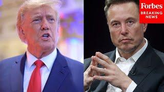 JUST IN: Elon Musk Asked Point Blank About Report He Intends To Donate $45 Million A Month To Trump