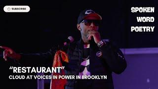 Cloud - "Restaurant" @ Voices In Power | Spoken Word Poetry | Brooklyn 2024