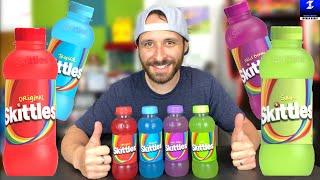 Skittles Drinks Review | All 4 Flavors (Original, Tropical, Wild Berry and Sour)