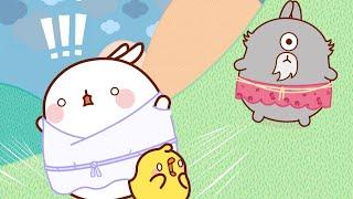 Molang and Piu Piu meet a REAL CYCLOPS ️| Funny Compilation For kids