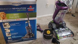 How to: Use a Bissell ProHeat 2x Revolution Pet Pro Carpet Cleaner