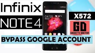 Infinix note 4 X572  | Bypass FRP Google Account - Android-7 (Very Easy)