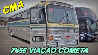 O CLASSICO DA VIAÇÃO COMETA 7455 - CMA FLECHA AZUL VII REFORMADO