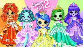 Paper Story | How To Make Kimno Inside Out Princess Fashion Growing Up Full In Real Life