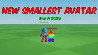 How To Make The SMALLEST Possible Avatar In Roblox