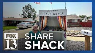 Layton woman helps others with Share Shack