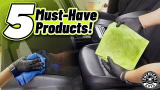 Top 5 Tools & Products to Clean and Refresh Your Car's Interior! - Chemical Guys