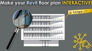 Make your Revit floor plans interactive