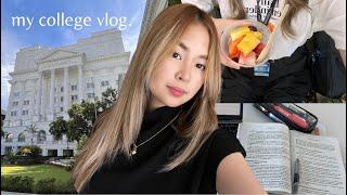 COLLEGE VLOG • Studying Law, Busy Week in DLSU, & University Life  | Princess Torres