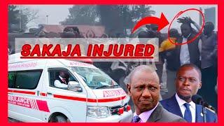 Ruto CAN'T Believe! SAKAJA Rushed TO Hospital as FURIOUS Kibera-TOI GEN Zs OVERPOWER Bodyguards LIVE