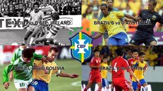 Top 35 Brazil Biggest Win in Football History!