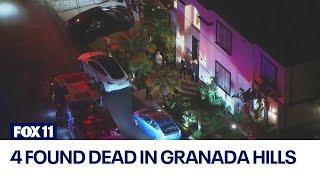 4 family members shot and killed in Granada Hills home