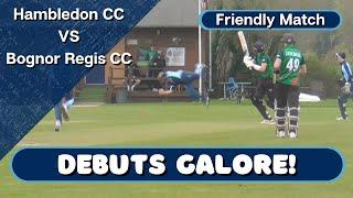 Hambledon CC vs Bognor Regis CC | Debuts Galore!