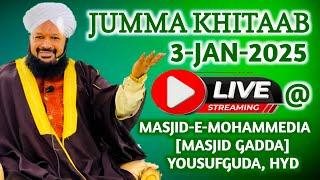 JUMMA KHITAAB LIVE OF Hazrat Allama Peer Mohammed Ahmed Naqshbandi sb Qibla #Jumma #khitaab #live