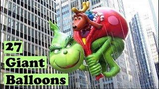 Macy's Thanksgiving Day Parade Balloons (2017)