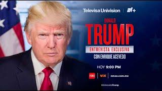 Donald Trump: La entrevista con Enrique Acevedo | Avance #EntrevistaTrump #trump #donaldtrump