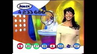 France 2 - 6 Octobre 2001 - Pubs, Météo, Spot Darty, Tirage Loto, Coming Next