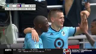 GOAL: Robin Lod, Minnesota United FC - 88th minute