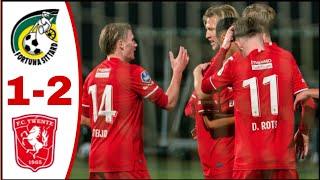 Fortuna Sittard vs Twente FC (1-2), All Goals Results/Highlights-2024 Ricky van Wolfswinkel Goal..