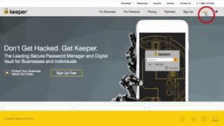 Keeper Password Manager - Web Vault Overview