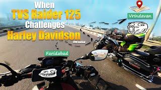 Part 1: Harley Davidson vs TVS Raider: Budget Bike vs Iconic Cruiser! | Drag Race