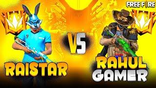 Raistar Vs Rahul Gamer Costum 1 vs 1  Battle of Movement