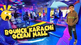 Bounce Karachi | Dive into Indoor Jumping Mania at Ocean Mall | Ocean Tower Karachi Vlog