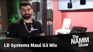 NAMM 2024: LD Systems Maui G3 Mix