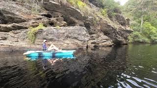 ANOTHER GREAT ADVENTURE ON THE VANHUNKS PIKE KAYAK WITH FIN DRIVE SYSTEM