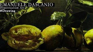 HYPERREALISM Watercolor ! ! ! | Composition of lemons | By Emanuele Dascanio