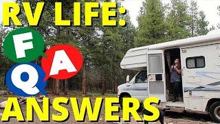 Real RV Living Questions and Answers: Finding Water, RV Gadgets and More!