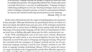 audiolingualism theory