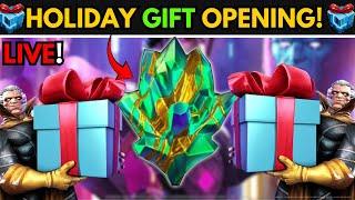 HOLIDAY GIFT OPENING | LIVE | MARVEL CONTEST OF CHAMPIONS