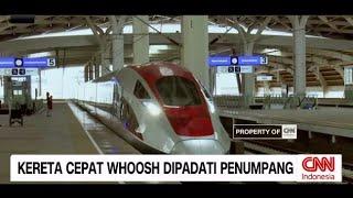 Musim Libur, Kereta Cepat Whoosh Dipadati Penumpang