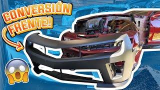 CONVERSIÓN del frente de un Camaro SS a ZL1 | Uff es otro carro!! 