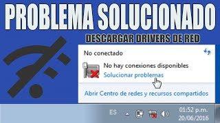 Instalar Drivers de Red WIFI y ETHERNET en Windows 7, 8, 10 y 11