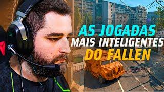 25 jogadas que provam a genialidade do FALLEN no CS:GO - Jogadas mais inteligentes do professor