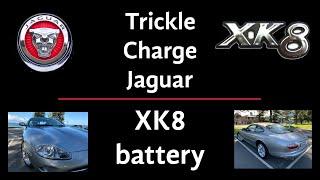 Trickle Charge Jaguar XK8 battery #shorts - Common car problems