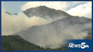 Oak Ridge Fire has burned 787 acres, spreads into Custer County