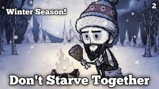 Playing Don't Starve Together again! Winter time :D