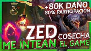  ZED MID con COSECHA -  ¡¡NO PUEDEN PARAR DE FEDEAR AL EQUIPO RIVAL!! - VIDEOGUÍA ZED MID 