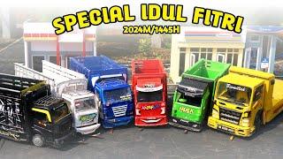 Special Idul Fitri 1445 H - Truk Oleng Aa Zafran, Wahyu Abadi, Truk Towing Takbiran Keliling Kampung