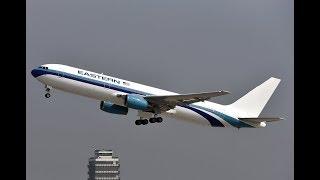 Eastern Airlines Boeing 767-336(ER) [N703KW] Landing and Taxi