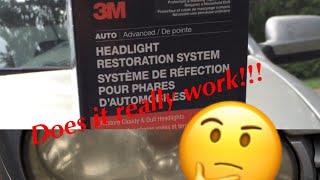 3M Headlight Restoration kit