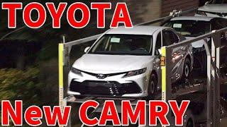 TOYOTA NEW CAMRY 2021  新型 カムリ 積車 ①