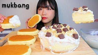 이마트 치즈 케이크와 요플레 디저트 먹방 CHEESE CAKE+YOGURT Dessert Mukbang asmr eating sound チーズケーキชีสเค้ก चीज़केक