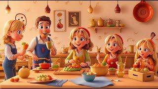 Dinner Song For kids | Artful Animation