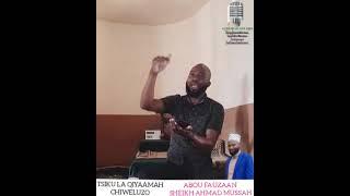 Tsiku lachiweluzo (Qiyaamah) by sh. AHMAD MUSSAH